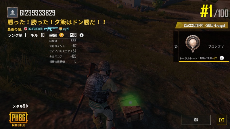Pubgデビュー 森のdemioのブログ 二代目わごんr みんカラ