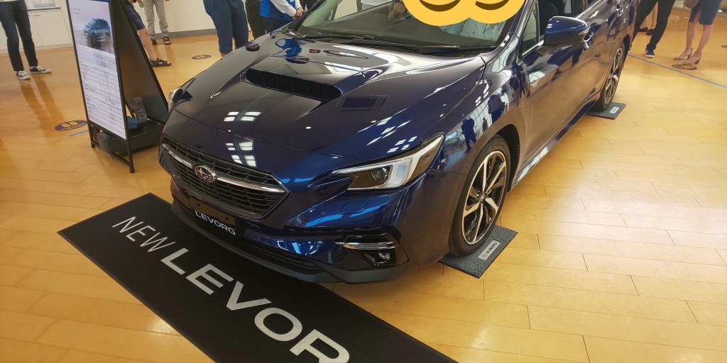 新型レヴォーグお披露目会に行ってきた ゅ のブログ ゅ のページ みんカラ