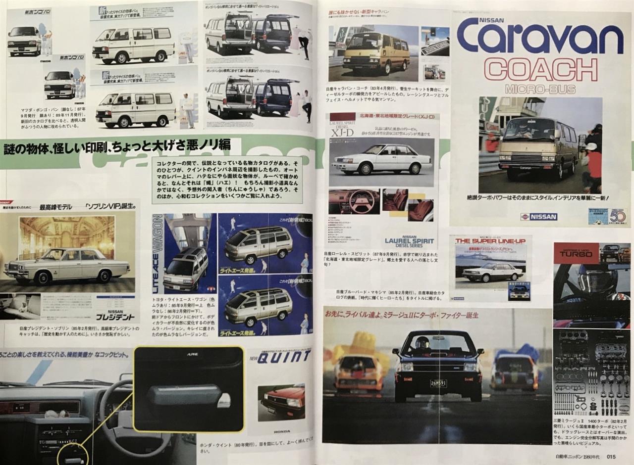 モーターファン別冊 自動車ニッポン1980年代➀｜ふつ～らの