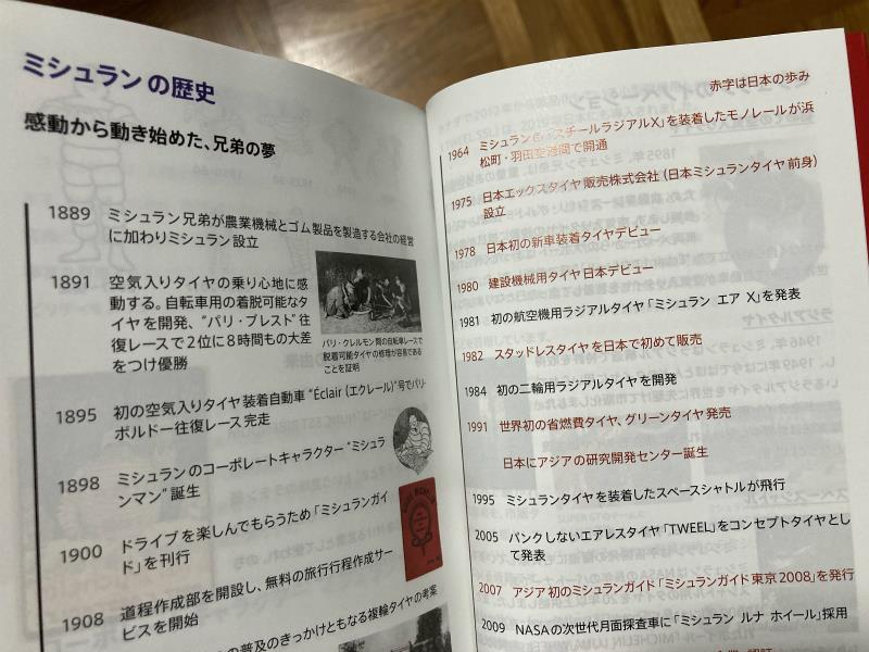 ミシュランガイド”📕を初めて買いました^^>