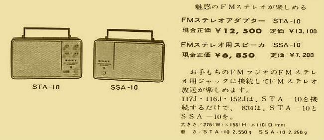 ソニー FMステレオアダプター STA-10｜覆面えるのブログ