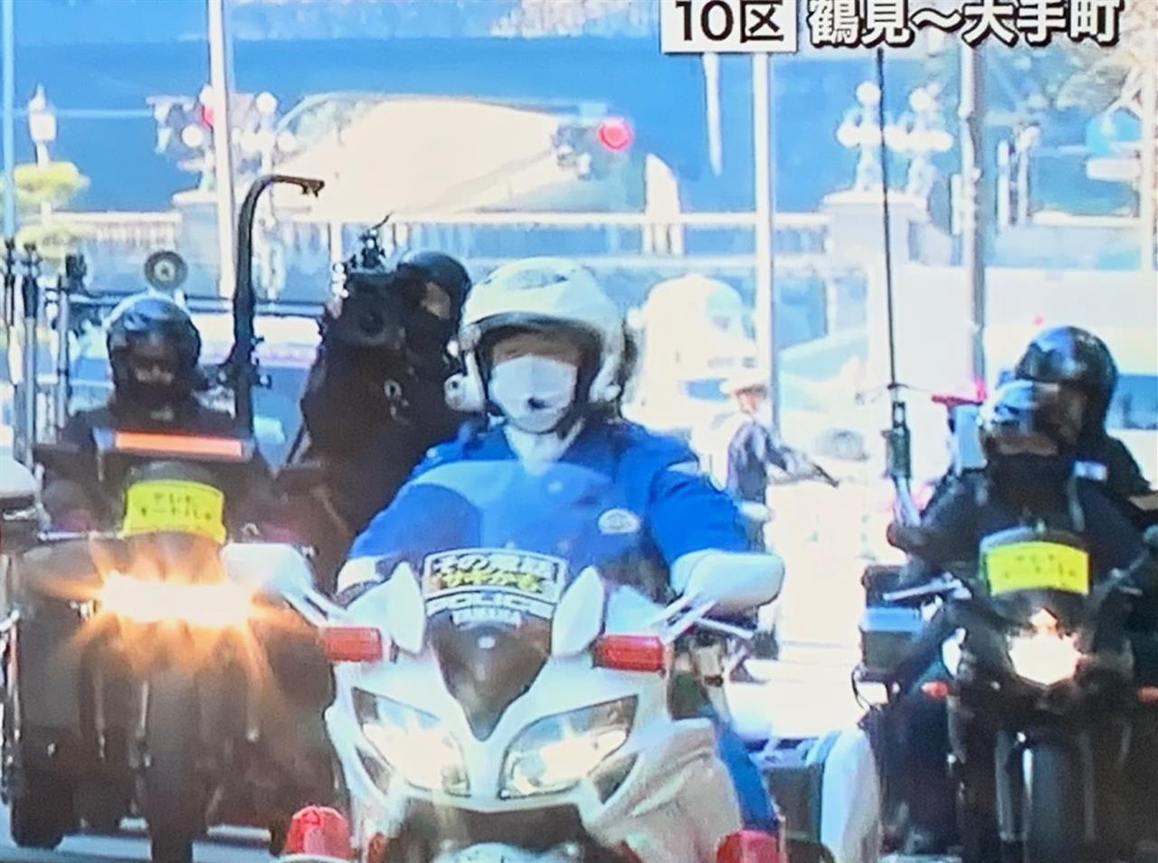 箱根駅伝の先導白バイ パパンダのブログ パパンダのページ みんカラ