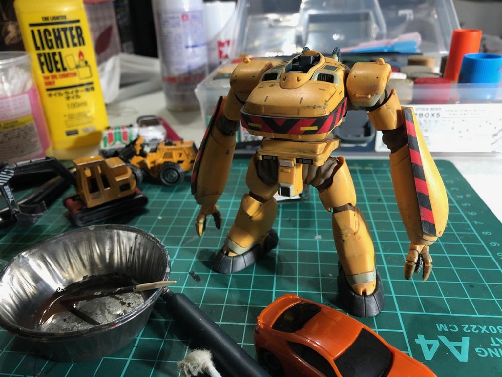 1/60 イングラム＆ブルドッグ作りました（パトレイバー
