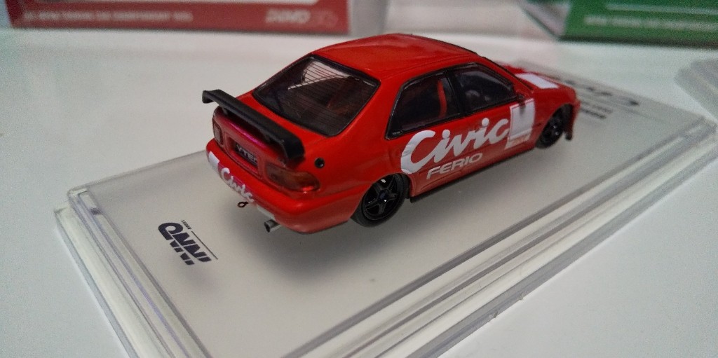 1/64 ホンダ シビック フェリオ Gr.A ADVAN 土屋圭市 JTCC 1995