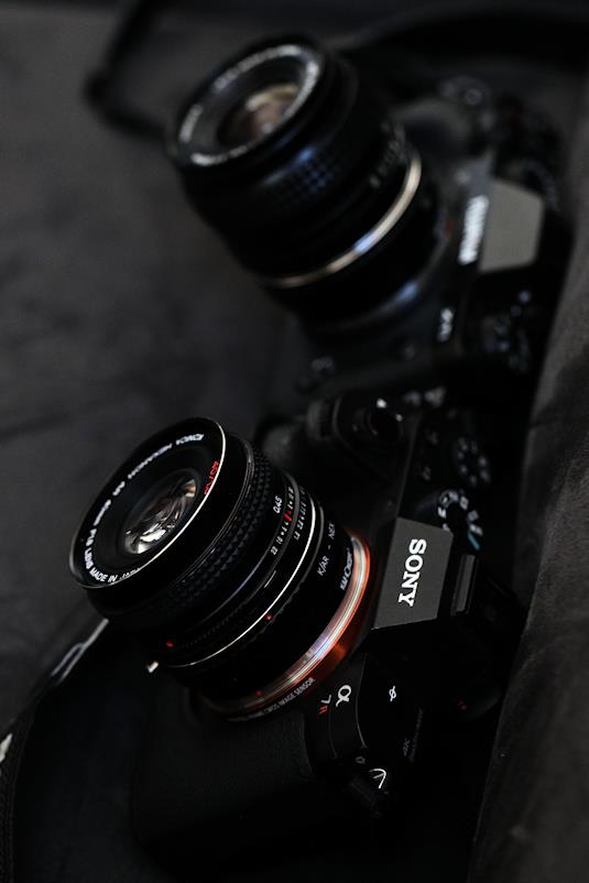 パンケーキ コニカ 40mm f1.8 ヘキサノンAR| KONICA HEXANON AR 40mm