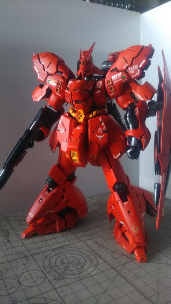 RG Hi-vガンダム サザビー ジオング 他デカール