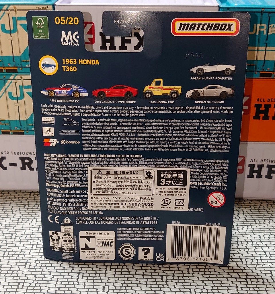 MATCHBOX COLLECTORS 1963 HONDA T360｜ゆっきー56のブログ