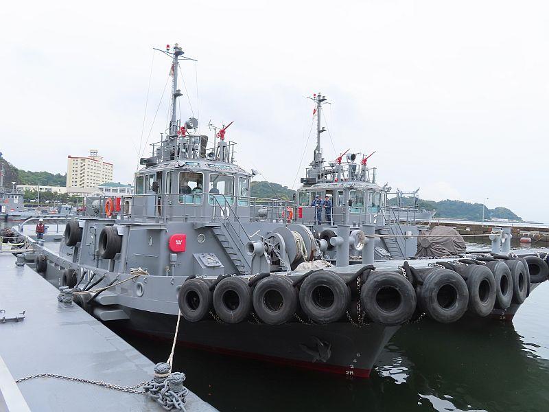 5月15日、横須賀基地研修（曳船12号乗船） #日本国防協会
