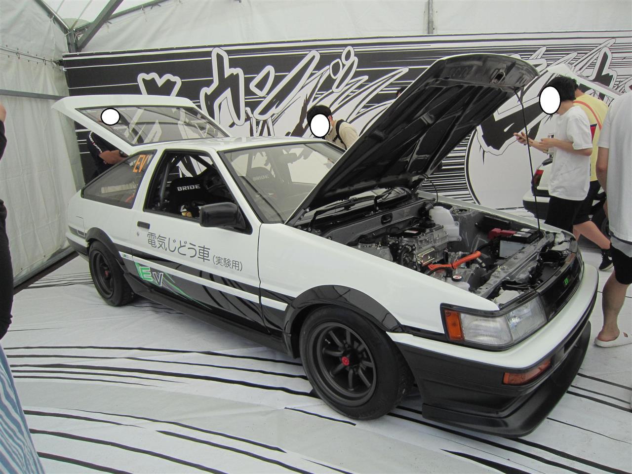 1/37トヨタ スプリンター トレノAE86/(ホワイト)/MSZ Metal