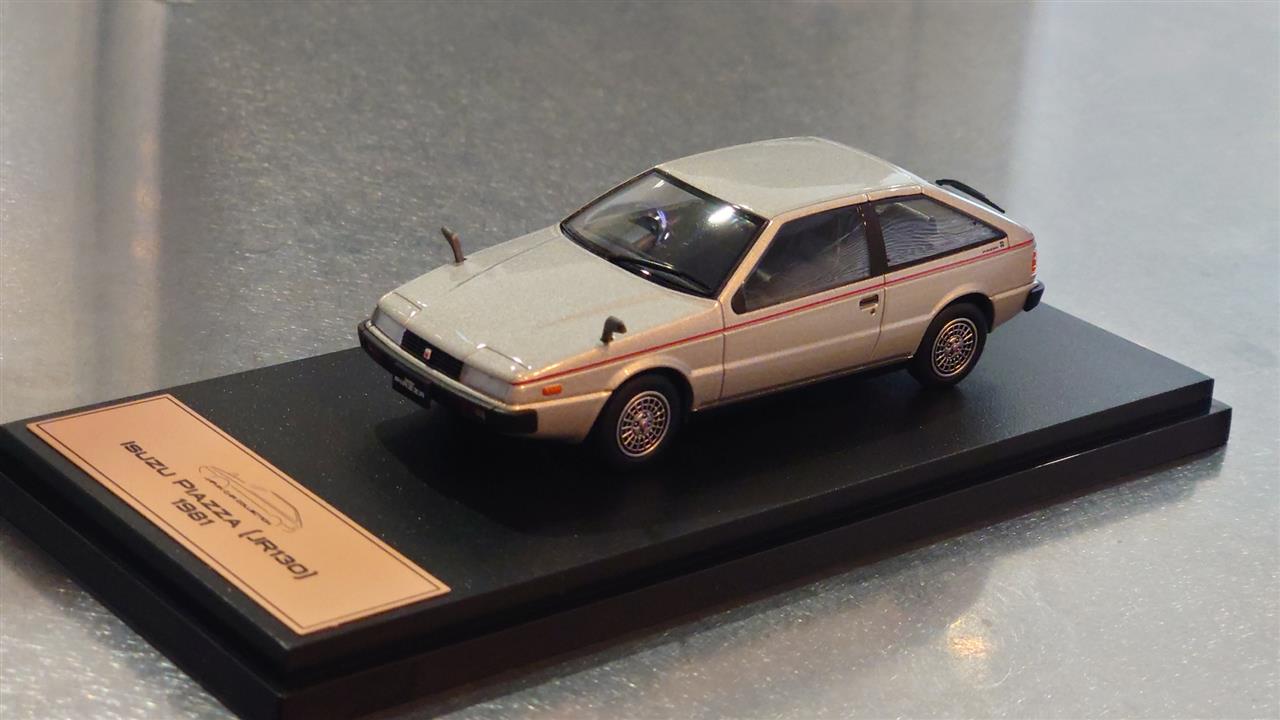 Amazon | □いすゞ ピアッツァ JR130(1981) 1/43 国産名車