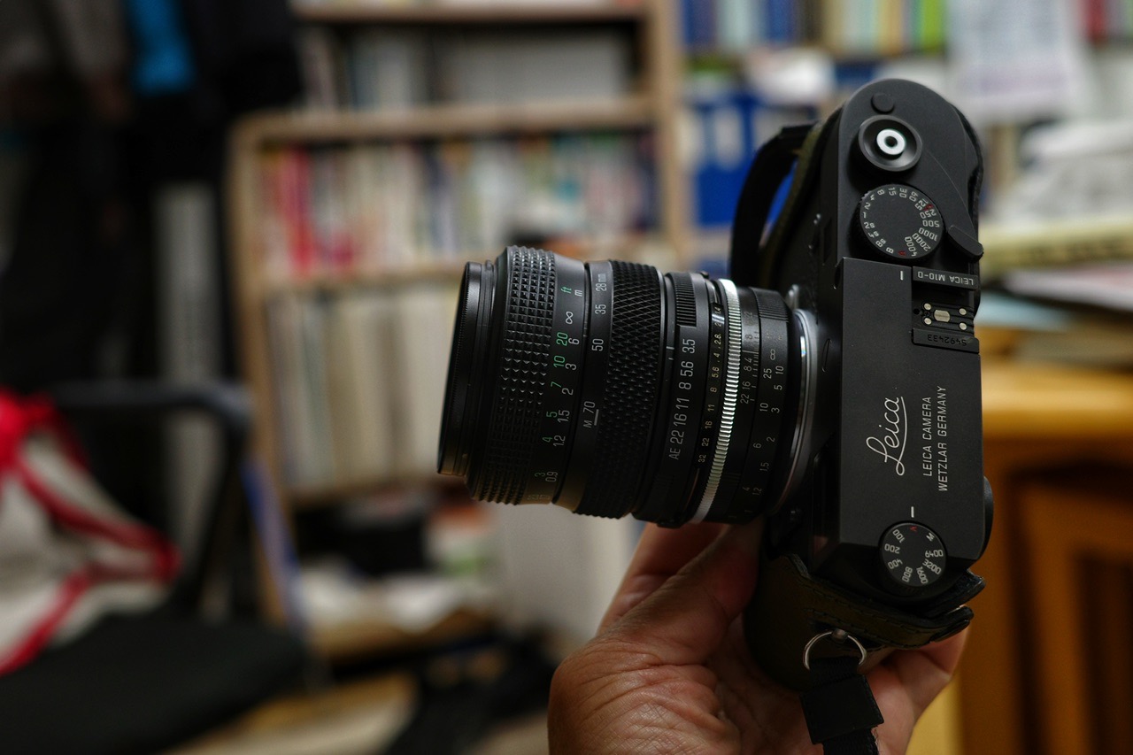 オールドレンズ探報記 : TAMRON MF28-70mm f3.5-4.5＋SHOTEN PK