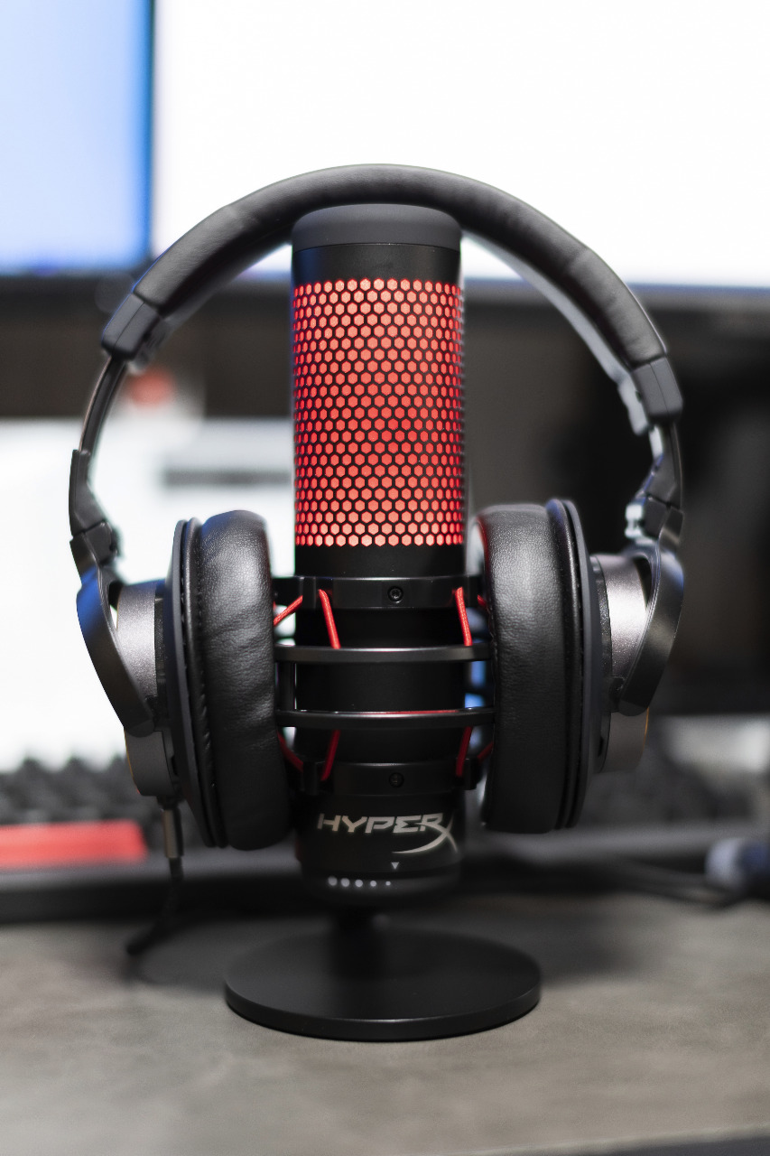 QuadCast,HyperX,AudioTechnica,ヘッドフォン