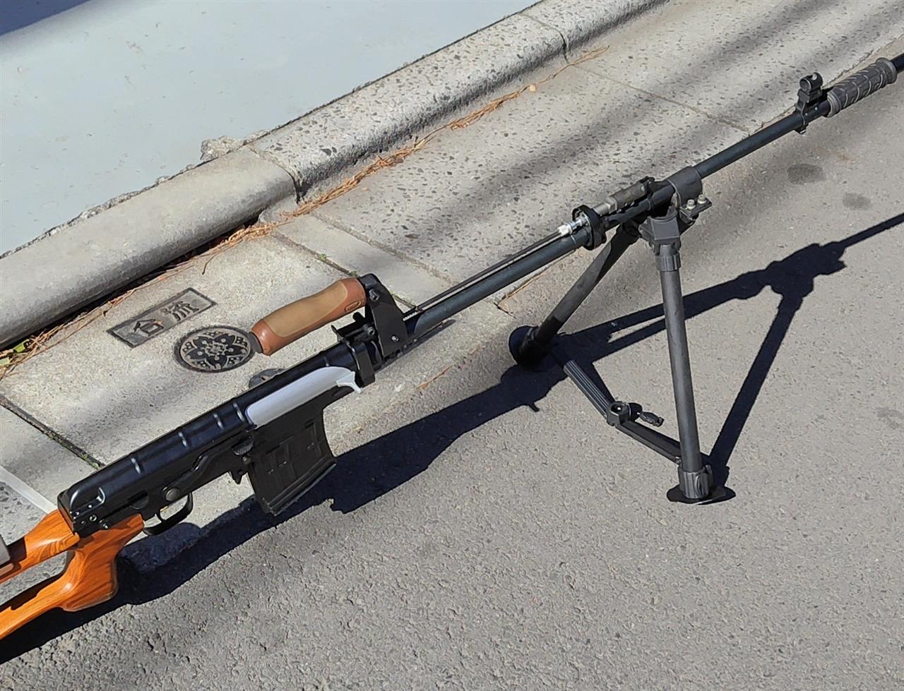 対戦車ライフル シモノフPTRS1941もどきを作ってみた・・(*^^)v