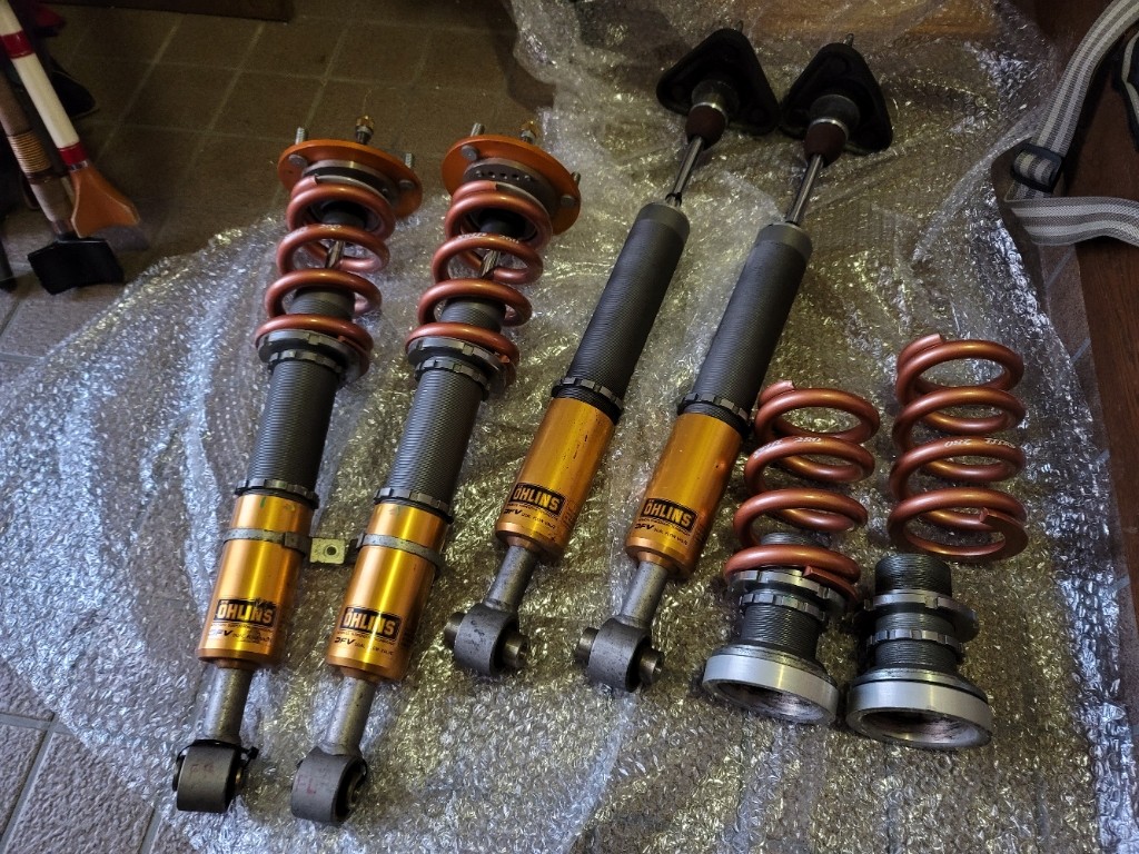 OHLINS DFV フロント倒立式 シリンダーカートリッジ ジャンク品