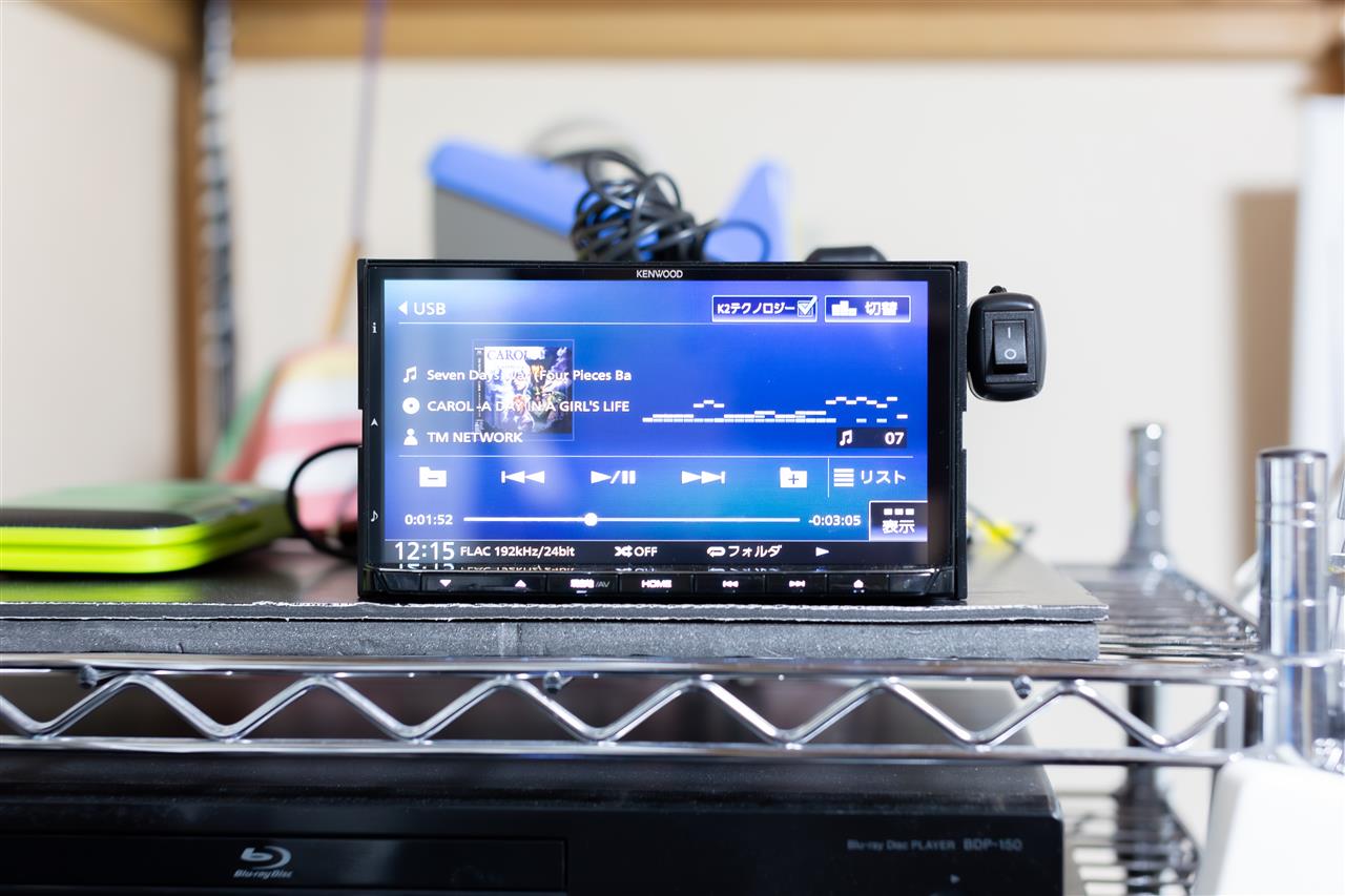 MDV-M705,Kenwood,ナビ,自宅