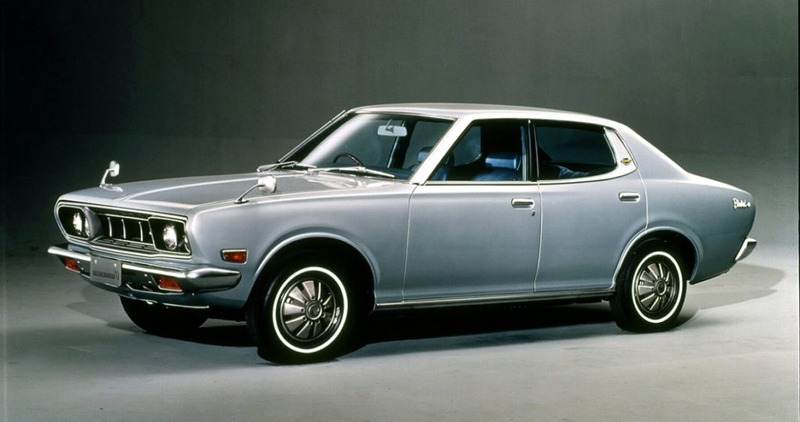 ダットサン ブルーバードUの誕生 46.8. 日産自動車 ヤケシミ背