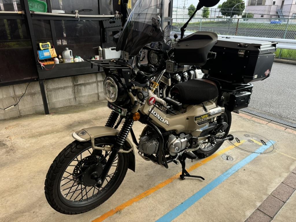 ハンターカブ CT125 YSSフロントフォークアップグレードキット