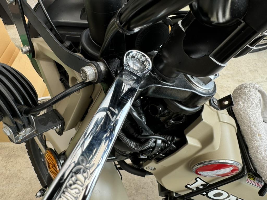 ハンターカブ CT125 YSSフロントフォークアップグレードキット