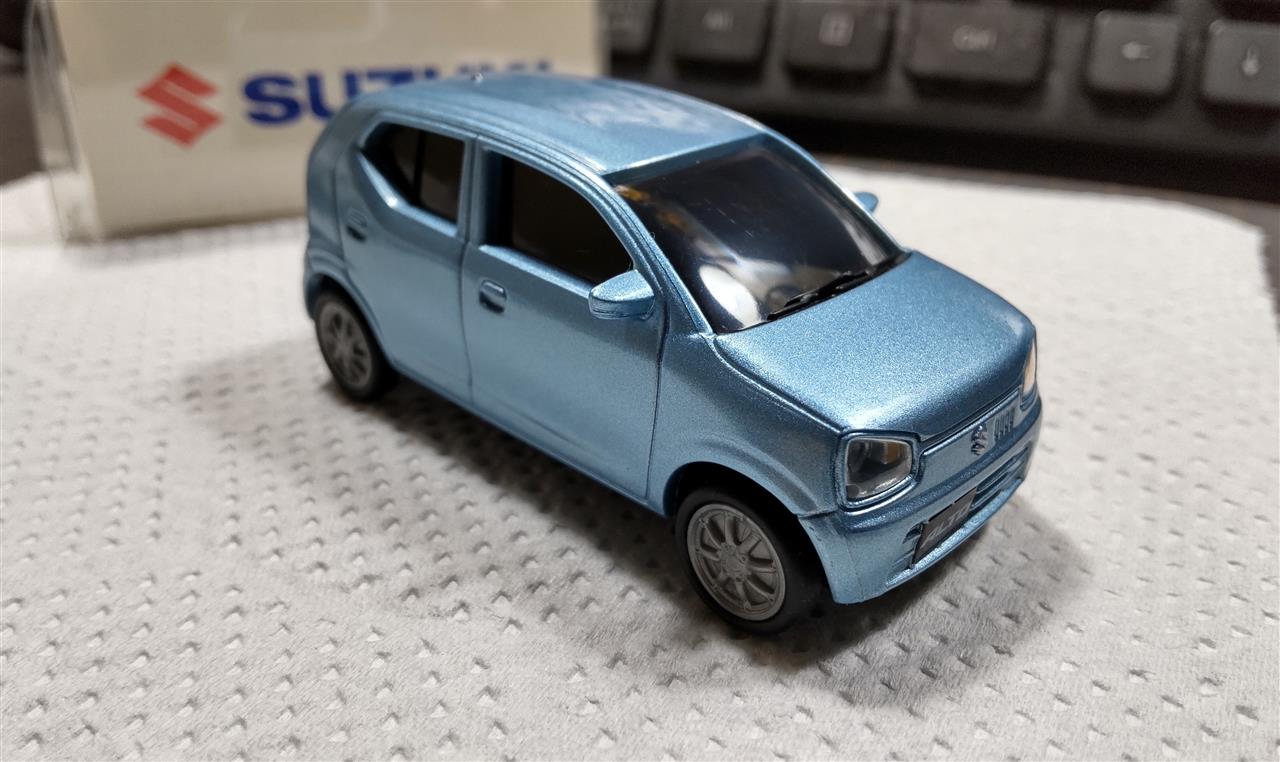 HA36S カラーサンプルミニカーを購入｜初めてのアルトのブログ