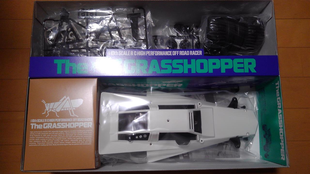 【プロポセット！】タミヤグラスホッパー！ タミヤ 電動RCカーシリーズ 1/10RC グラスホッパー | タミヤ