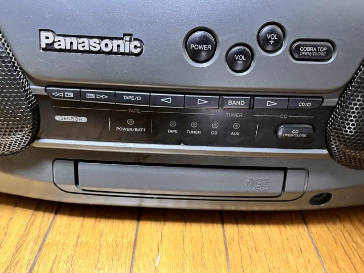 Panasonic RX-DT707 バブルラジカセ購入～ 動作確認 リモコン