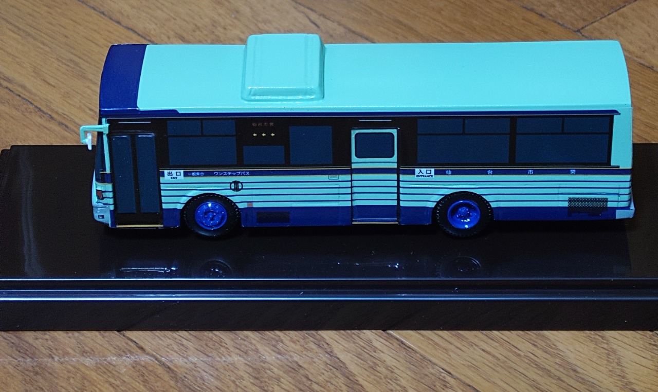 木曜日に買いました1台 仙台市交通局富士重工(FHI)7Eボディ車